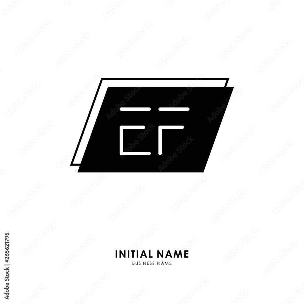 E F EF Initial logo letter with minimalist concept. Vector with scandinavian style logo. E F EF Initial logo letter with minimalist concept. Vector with scandinavian style logo.