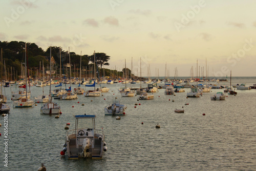 Sea pier with ships.