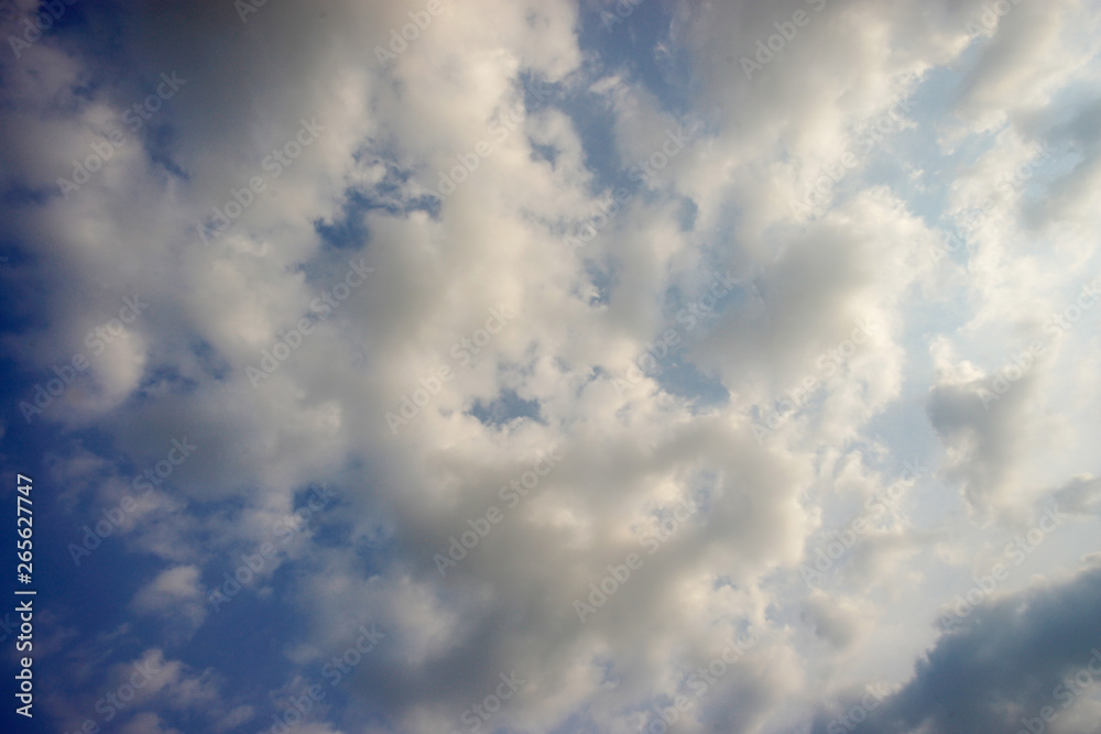 Obraz premium blue sky with clouds