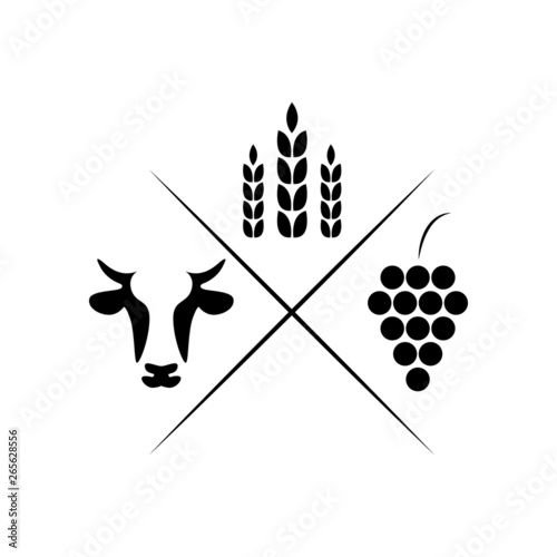 Farm Landwirtschaft Bauernhof Logo