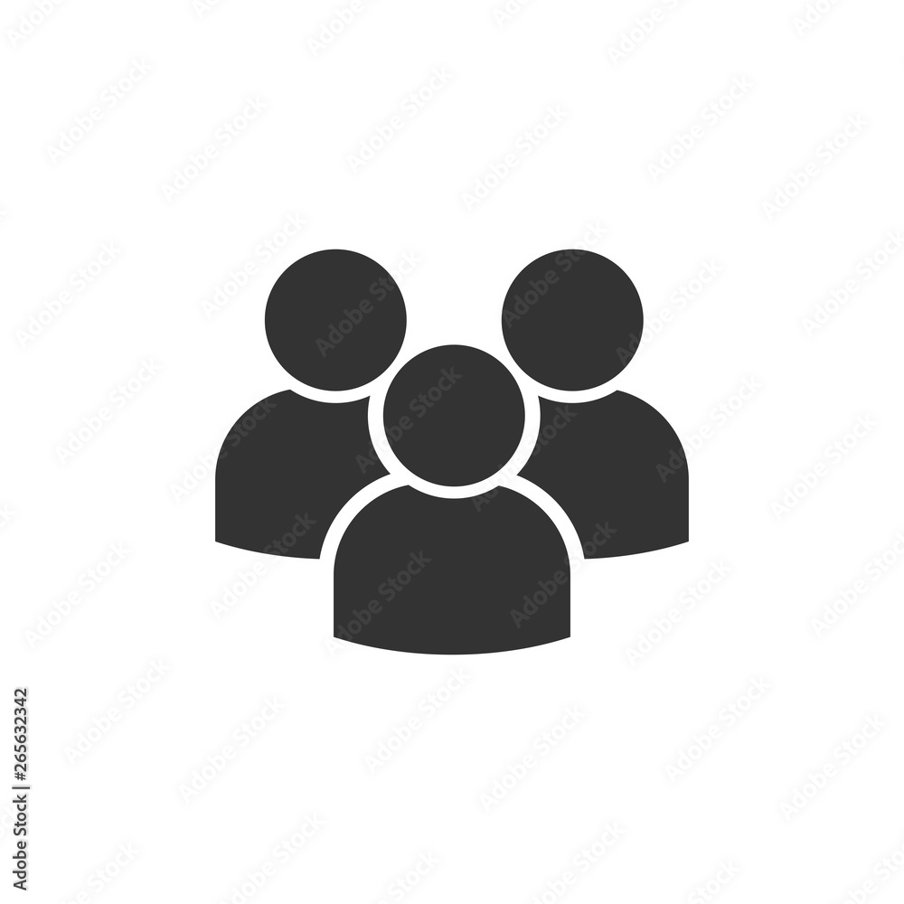 people icon isolated vector illustration people icon isolated vector illustration