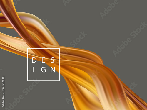 Abstract colorful vector background, color flow liquid wave for design brochure, website, flyer.