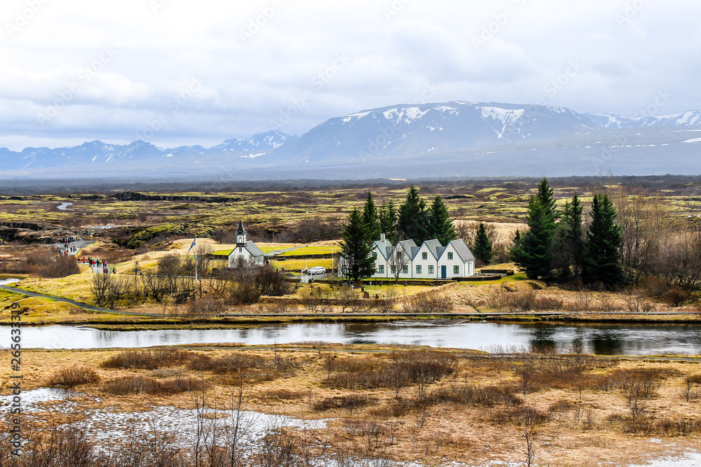 Fototapeta premium Thingvellir - national park in southwestern Iceland.