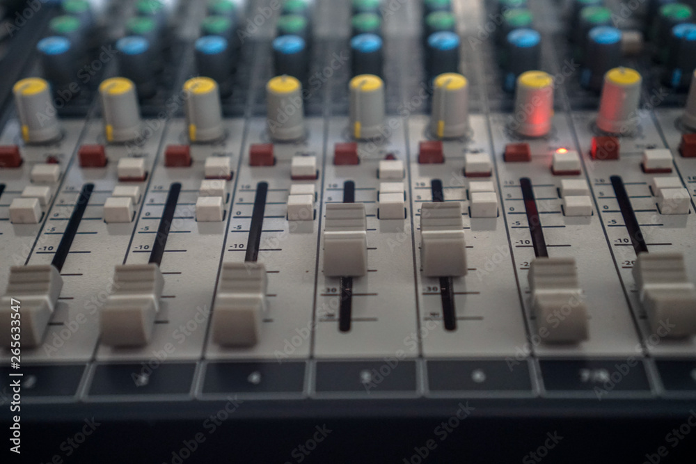sound audio mixer console sound audio mixer console