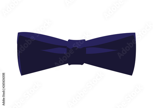 elegant bowtie accessory icon