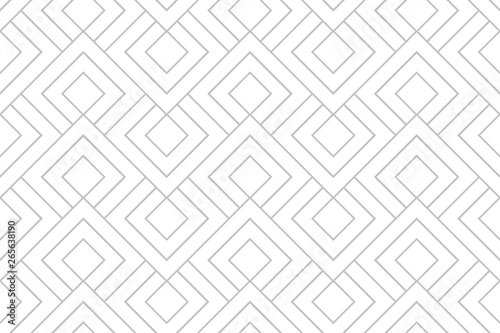 The geometric pattern with lines. Seamless vector background. White and grey texture. Graphic modern pattern. Simple lattice graphic design.