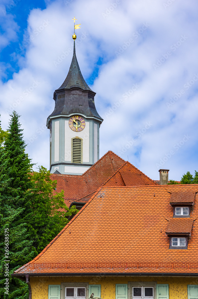 Obraz premium Lindau in Lake Constance, Germany, Europe