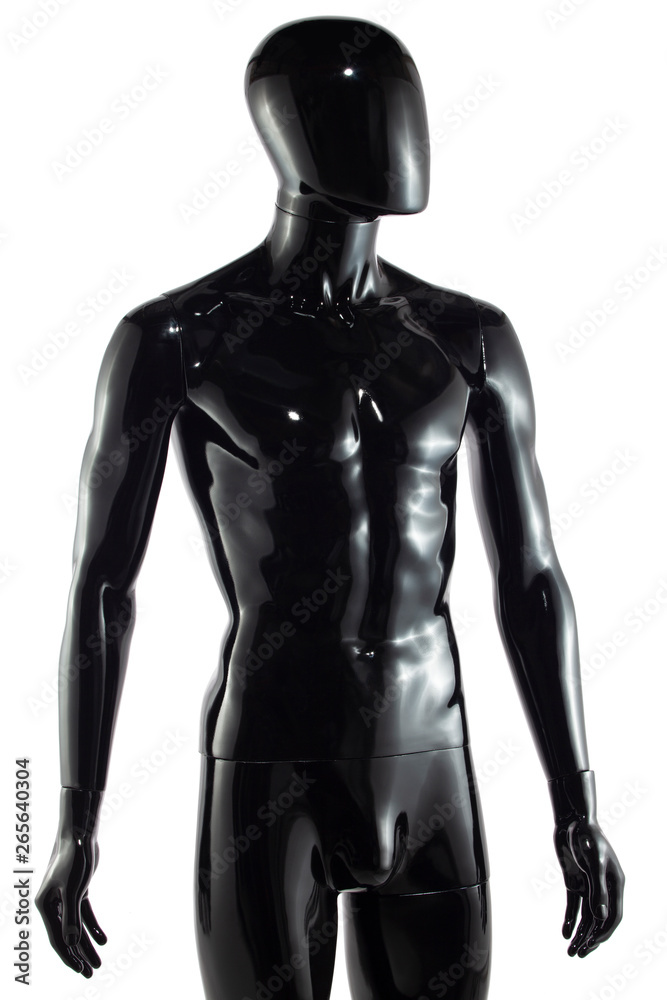 model homme, silhouette masculine, corps noir,
