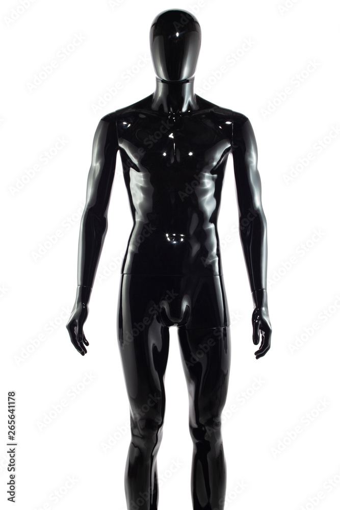 model homme, silhouette masculine, corps noir,