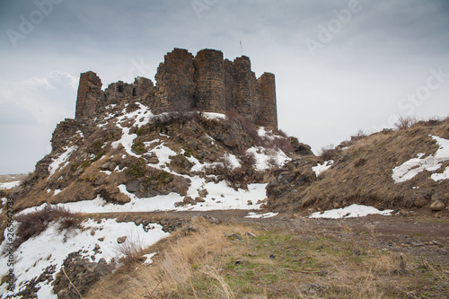 Armenia. Monastery Amberd and fortress 