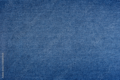Blue jeans texture. denim background.