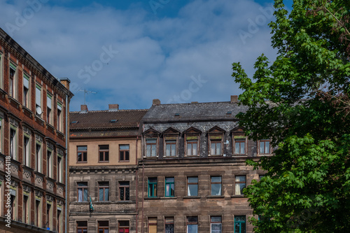 Alte historische Häuser in der Stadt Fürth © Lichtblick