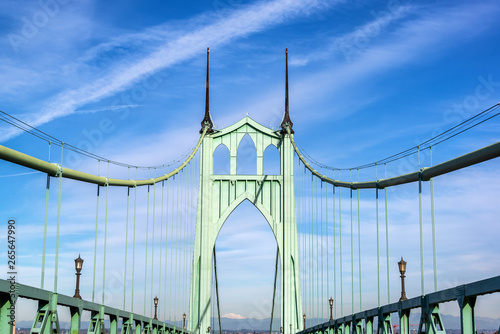 St. Johns Bridge in Portland, Oregon