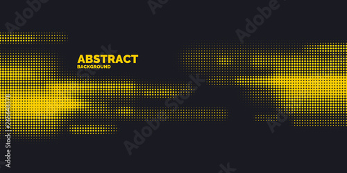 Monochrome printing raster, abstract vector halftone background.