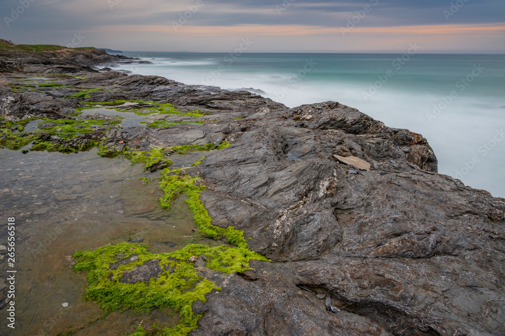 Naklejka premium Constantine Bay Cornwall