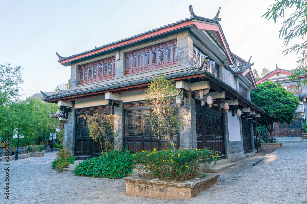 Obraz premium 麗江古城