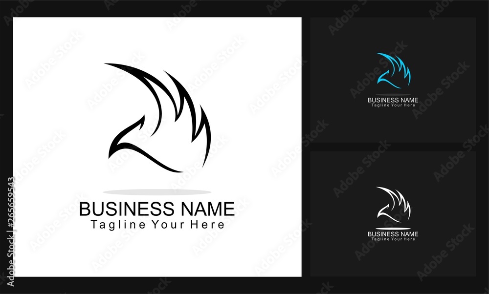 icon eagle concept design business logo icon eagle concept design business logo