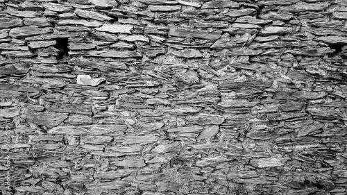 black natural rough granite stone wall texture beautiful background.