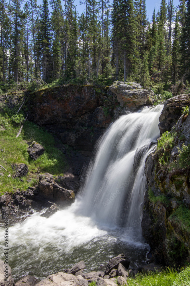 Moose Falls - Flowing Moose Falls - Flowing