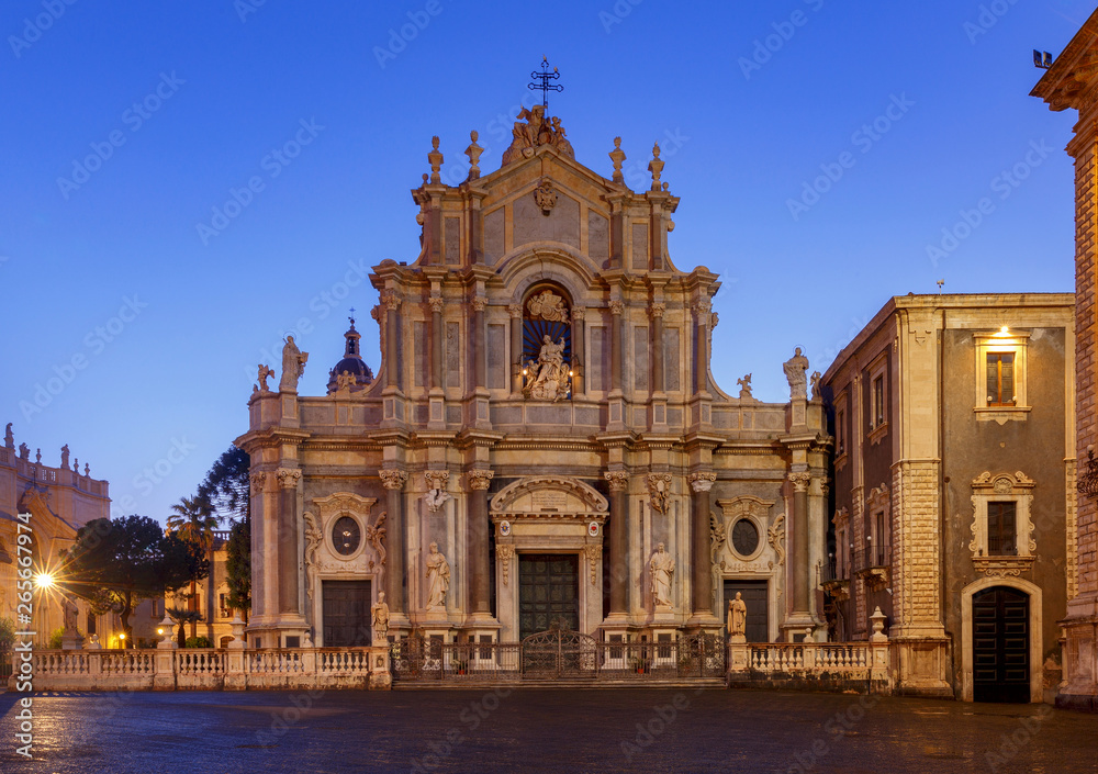 Catania. Cathedral of St. Agatha.