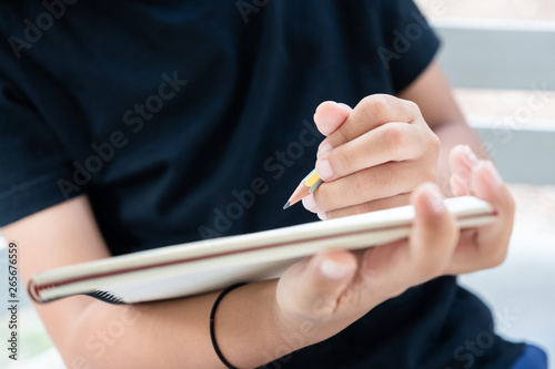 Child is Writing