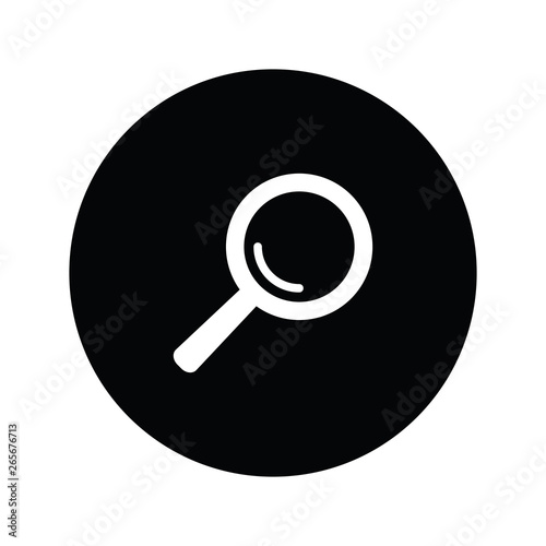 Magnifying glass, search icon symbol