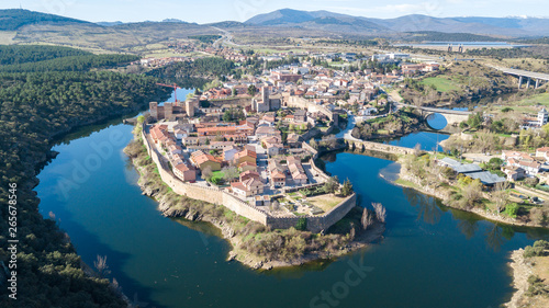 medieval town of buitrago de lozoya, Spain photo