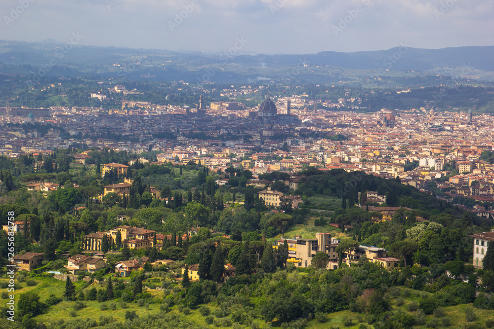Panorama Blick auf Florenz ,Stadt der Medici