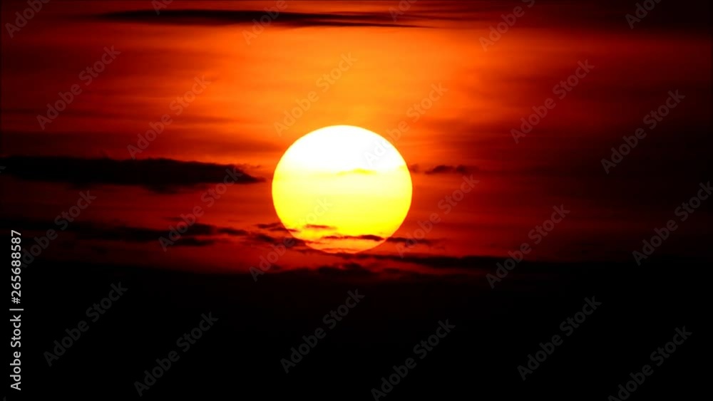 Sunset in Berlin and Brandenburg on September 12, 2015, Germany Sunset in Berlin and Brandenburg on September 12, 2015, Germany