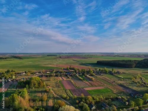 Fototapeta Naklejka Na Ścianę i Meble -  panoramic view of countryside
