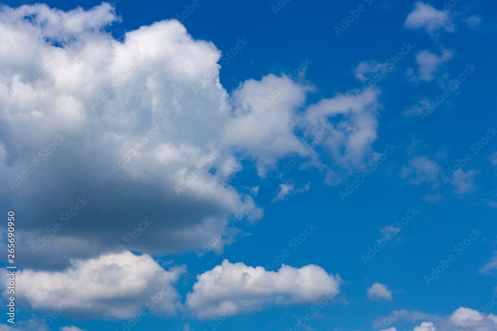 Sky landscape with Cumulus clouds Sky landscape with Cumulus clouds