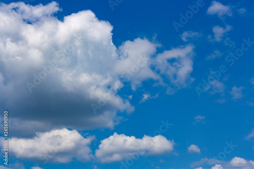 Sky landscape with Cumulus clouds