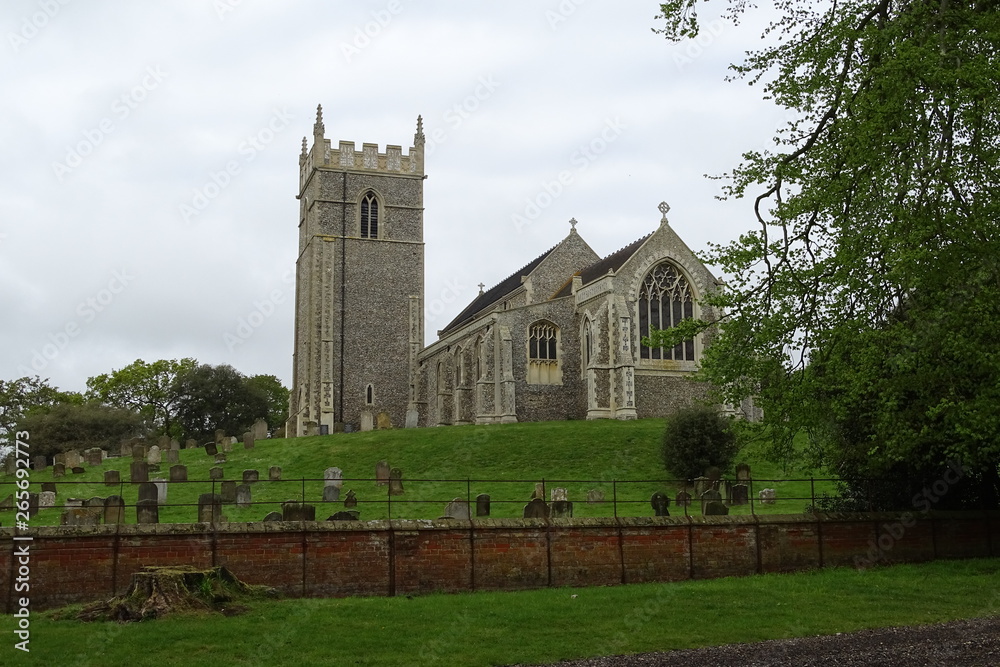 Church of St. Withburga, Holkham Estate, North Norfolk, England, UK