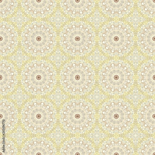 seamless wallpaper pattern with wheat, Light grayish green and tan colors. can be used for cards, posters, banner or texture fasion design photo