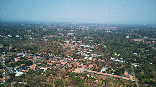 Cityscape of managua town