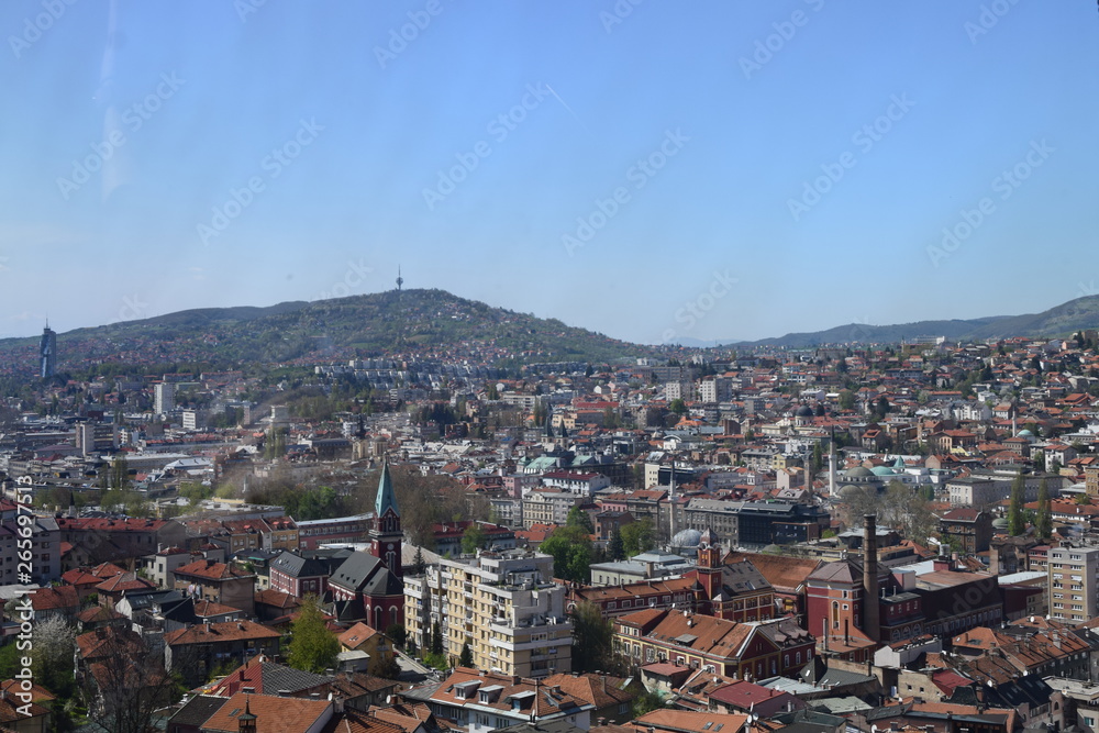 Panorami di Sarajevo