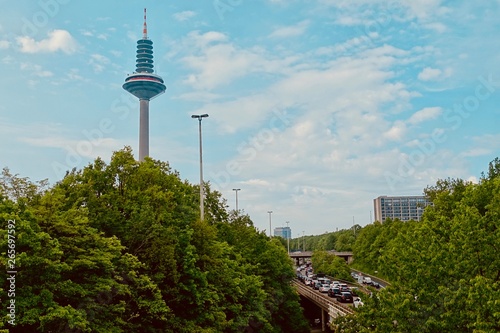 Frankfurt am Main Fernsehturm Europaturm photo