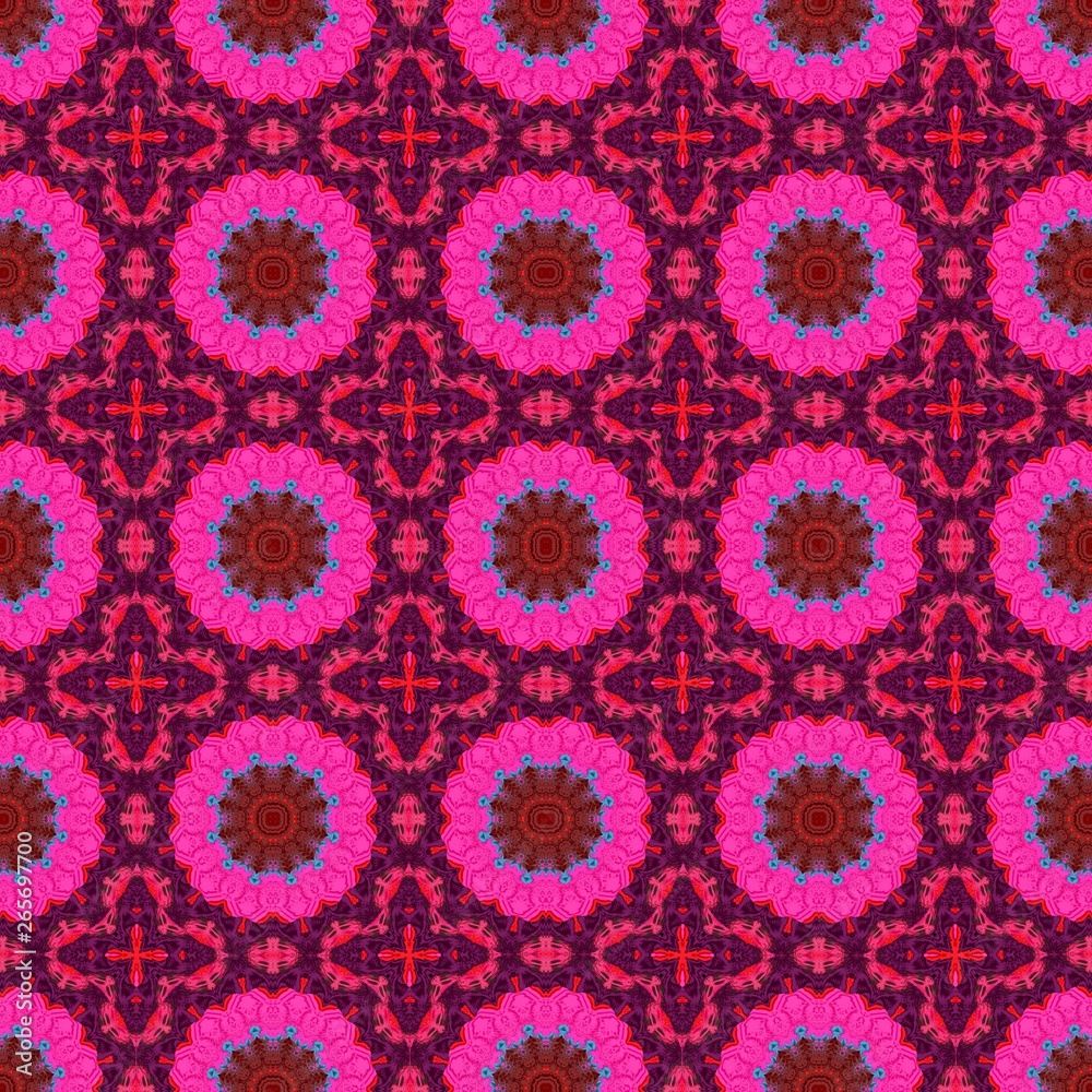 old mauve, neon fuchsia and bright pink color pattern. abstract vintage decoration. graphic element for banner, cards, poster or creative fasion design