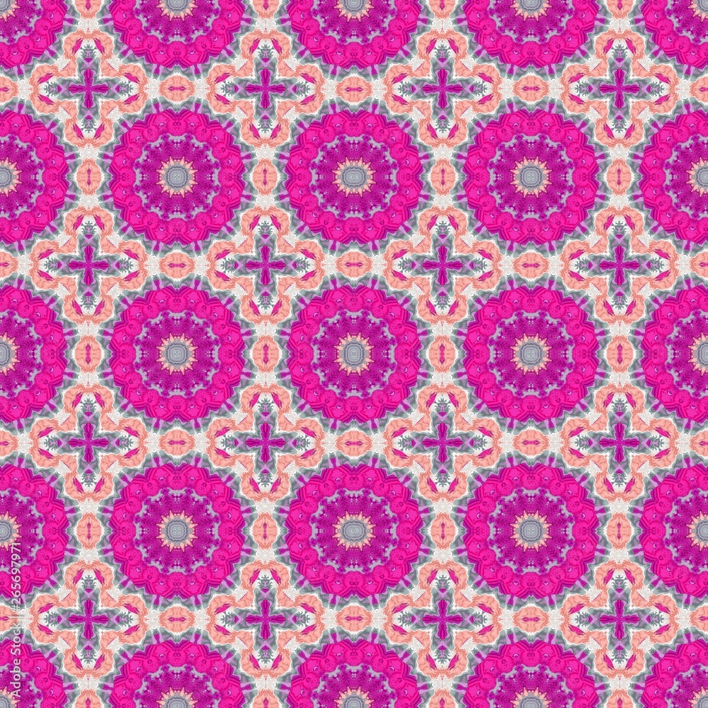 pastel violet, pastel purple and medium violet red color pattern. abstract vintage decoration. graphic element for banner, cards, poster or creative fasion design