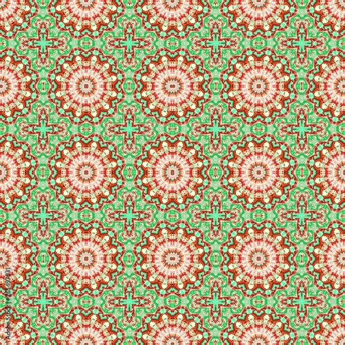 tea green, medium sea green and firebrick color pattern. abstract vintage decoration. graphic element for banner, cards, poster or creative fasion design