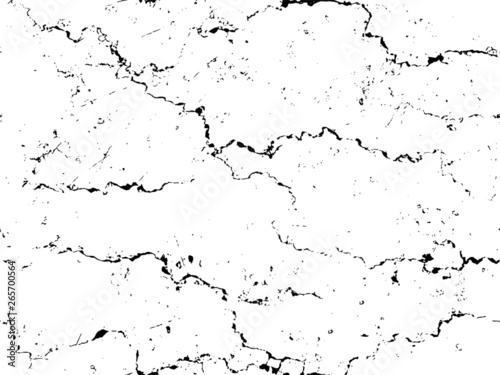 Cracks Texture  Grunge Urban Background. Dust Distress Grain Effect. Abstract  splattered  dirty  poster for design. Vector overlay