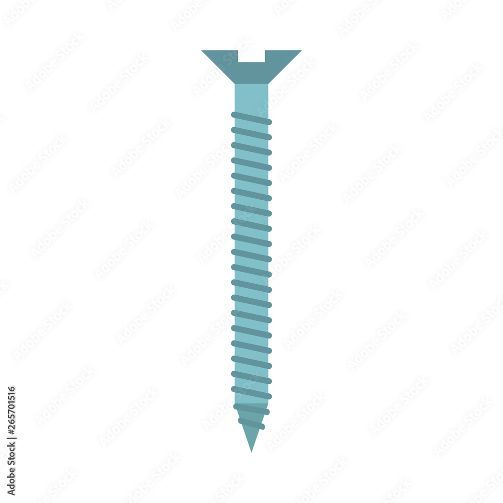 Screw vector icon construction metal industry element. Iron tool hardware flat rivet. Work fix sign silhouette Screw vector icon construction metal industry element. Iron tool hardware flat rivet. Work fix sign silhouette