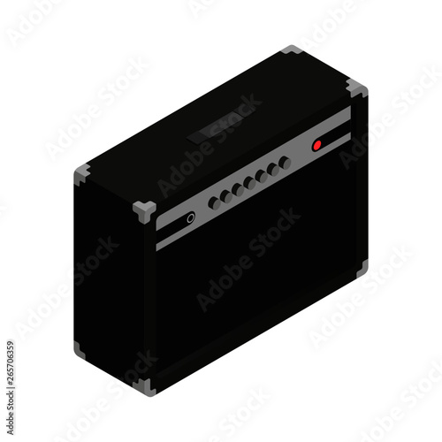 Amplificador guitarra digital isométrico