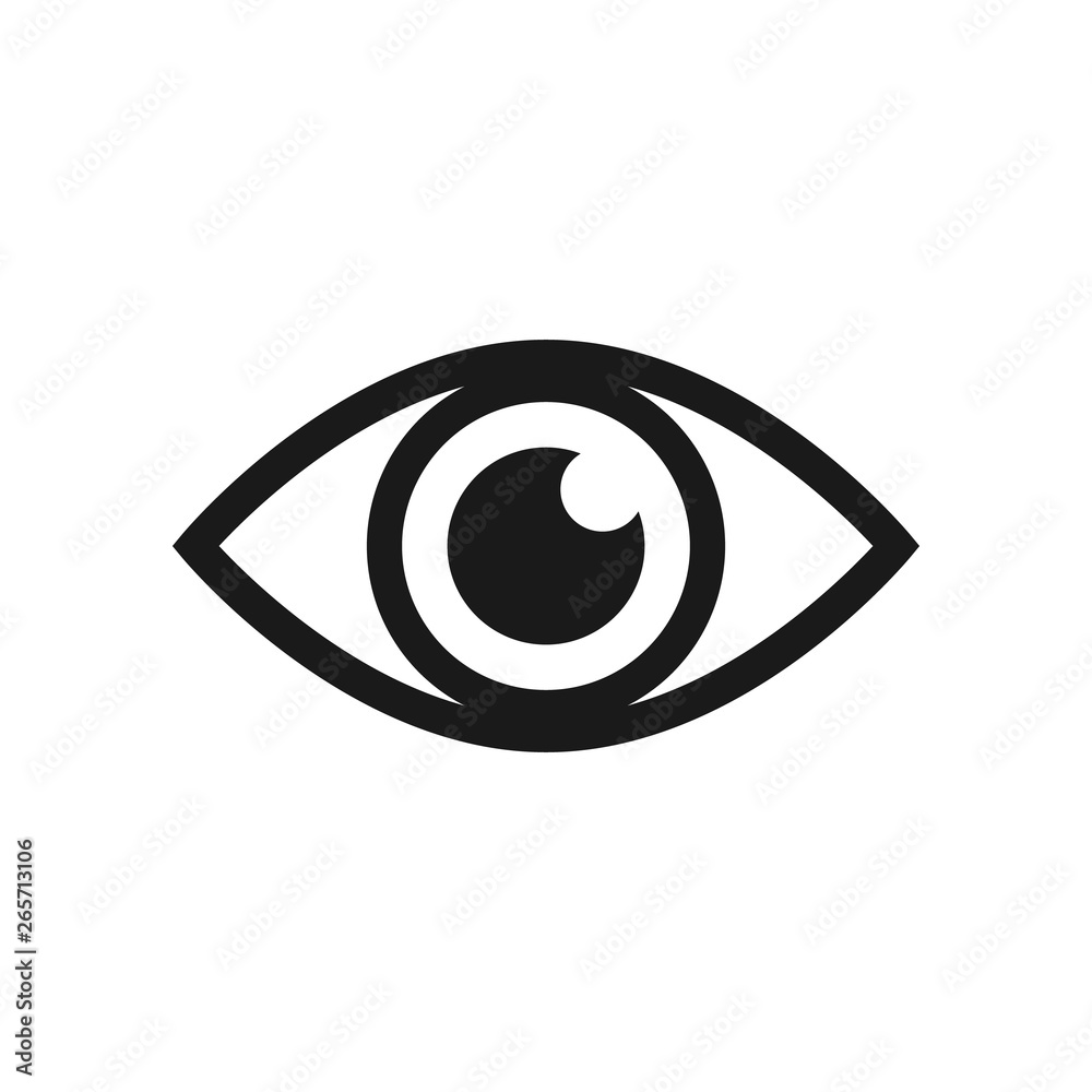 Human eye icon. Element of medicine for mobile concept and web apps illustration. Surveillance symbol. Watching sign Human eye icon. Element of medicine for mobile concept and web apps illustration. Surveillance symbol. Watching sign