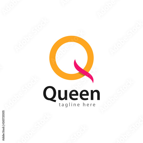 Queen Logo Vector Template Design Illustration