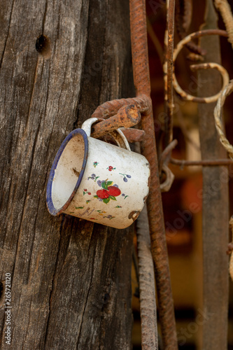 vintage house and garden decoration