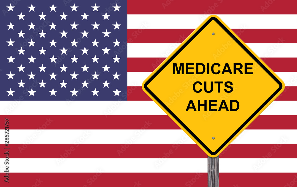Midicare Cuts Ahead Warning Sign Midicare Cuts Ahead Warning Sign