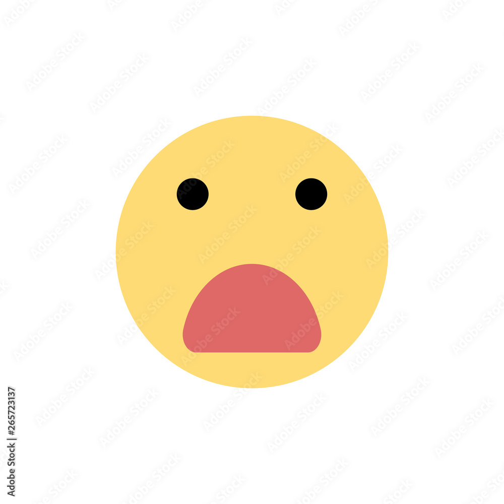 Fototapeta premium Smile icon vector