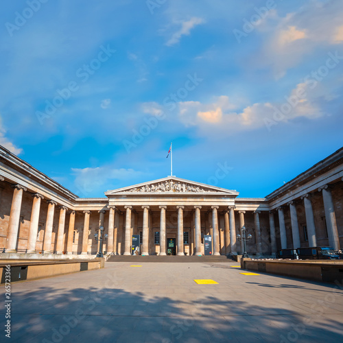 The British Museum in London, UK