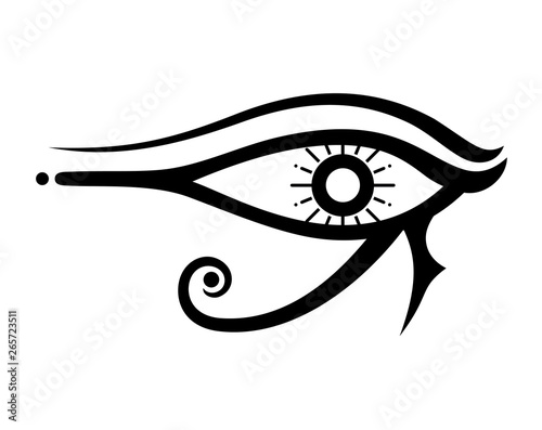 egyptian eye illustration
